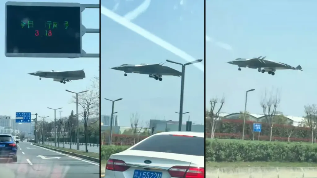 New Chinese fighter jet makes a deep impression